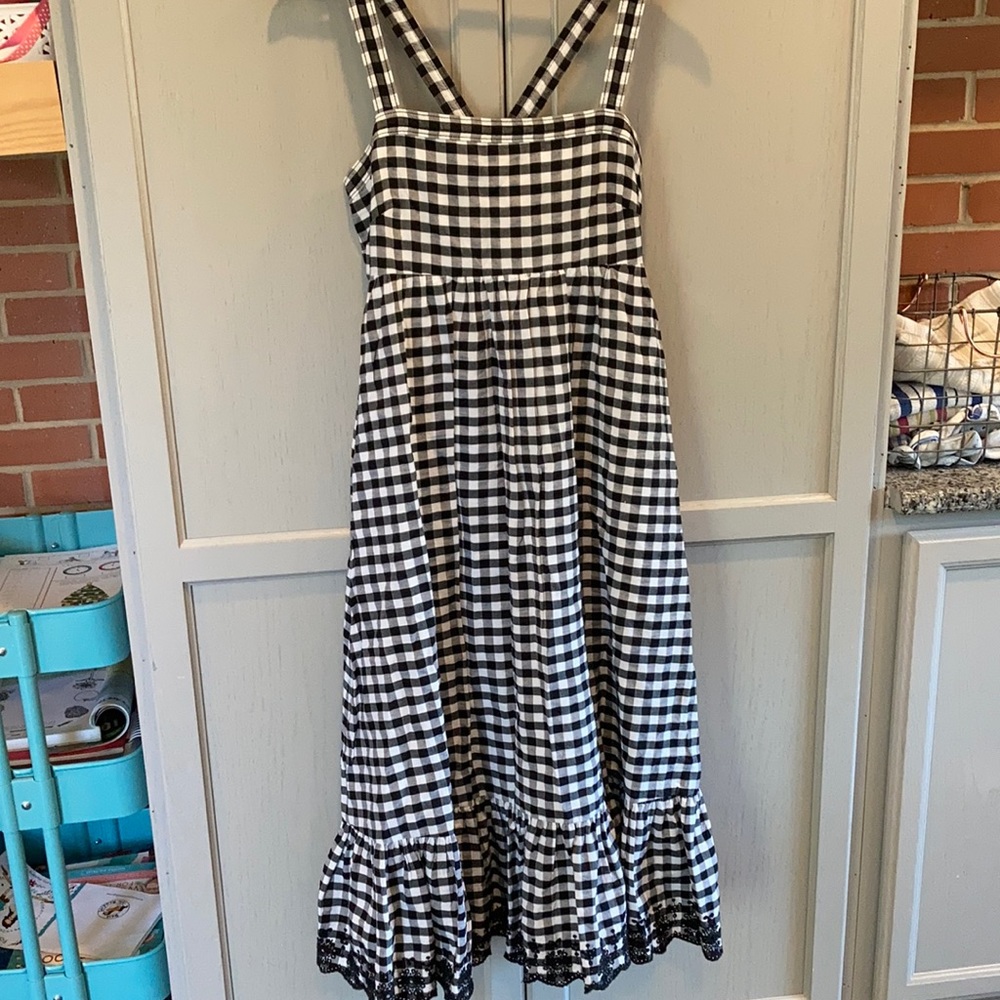 JCrew gingham dress